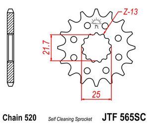 JTF 565 передняя ― Motocross.UA