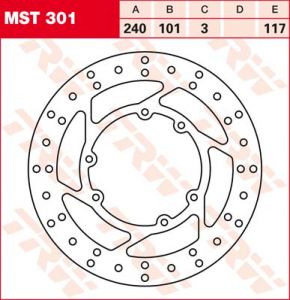 Диск к CRF - LUCAS MST301 ― Motocross.UA