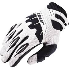 Перчатки Thor white (3330-2888-LG) ― Motocross.UA