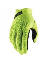 100% AIRMATIC Glove [Fluo Yellow] 10012-014- ― Motocross.UA