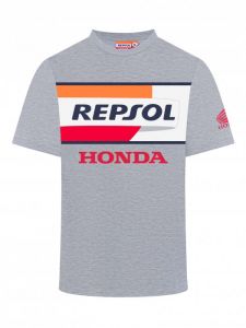 REPSOL RACING BIG TSHIRT GREY MELANGE  38502990 ― Motocross.UA