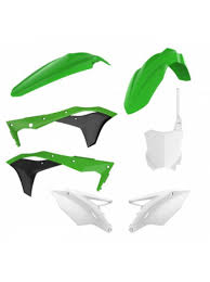 Комплекты пластика Polisport MX Kawasaki (ассортимент) ― Motocross.UA
