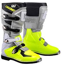 YTH Gaerne SG-J grey/yellow/fluo (2169-009) ― Motocross.UA