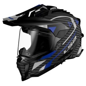 Мотошолом LS2 MX701 C Explorer Adventure Blue 467016326 ― Motocross.UA
