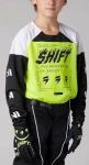 jersey SHIFT YOUTH WHITE LABEL FLAME[FLO YELLOW] 26381-130-
