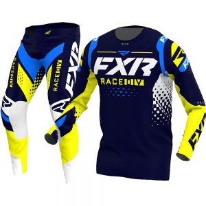 Kit FXR Revo MX 22-Midnight/White/Yellow (223305/336-4701-) ― Motocross.UA