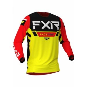 Jersey FXR Yth Pro-Stretch MX 21-Yellow/Black/Red 213311-6010-S ― Motocross.UA