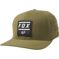 Кепка FOX LISTLESS FLEXFIT HAT [OLIVE GREEN] (24419-099-) ― Motocross.UA
