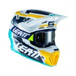 Мотошлем LEATT Helmet Moto 7.5 + Goggle [Aqua] 1022010132,3-M,L