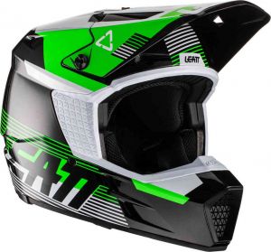 Мотошлем LEATT Helmet Moto 3.5 [Black] 1022010202,3 -M.L ― Motocross.UA
