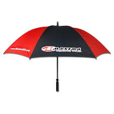 Зонт MAXIMA Manual Umbrella [Black/Red] 10-10009 ― Motocross.UA