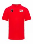 DUCATI DUAL PETRUCCI CONTRAST SIDES T-SHIRT RED 3602207