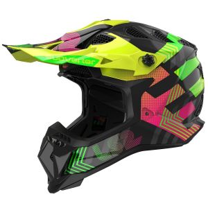 Мотошолом LS2 MX700 Subverter Evo Chromatic Black 467002212  ― Motocross.UA