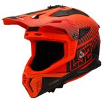 Мотошолом LS2 MX708 Fast 2 Duck Matt Hi-Vis Orange Red 467082151
