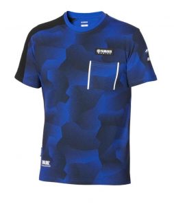 Футболка Yamaha PaddockBlue MALE CAMO DURHAM B20FT121E10 - XXL ― Motocross.UA