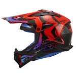Мотошолом LS2 MX708 Fast 2 Wash Red 467082232