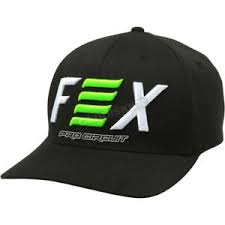 Кепка FOX PRO CIRCUIT FLEXFIT HAT [BLACK] (21110-001-S/M) ― Motocross.UA