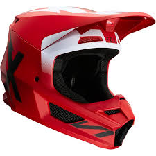 FOX V1 WERD HELMET [Flame Red] 25473-122-XXL ― Motocross.UA