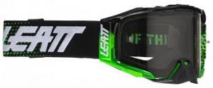 LEATT Goggle Velocity 6.5 - Light Grey 58% [Lime] (8021700380) ― Motocross.UA