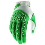 100% Ride 100% AIRMATIC Glove [Silver/Fluo Lime] 	10012-265-М(9)