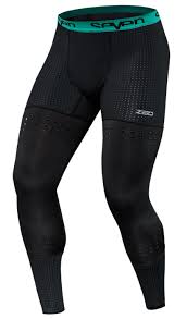 Компрессионные штаны Seven MX ZERO BLACK (2020014-001-)) ― Motocross.UA
