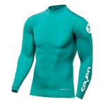 Seven ZERO compression Flo Green jersey (2020001-304-M) 