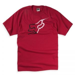 футболка  FOX Opposites Attract Tee [RED] 49797-003- ― Motocross.UA