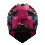 Мотошолом LS2 MX708 Fast 2 Gorilla Purple H-V Yellow 467082074