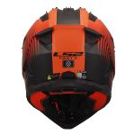 Мотошолом LS2 MX708 Fast 2 Duck Matt Hi-Vis Orange Red 467082151