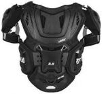 LEATT Chest Protector 5.5 Pro HD [Black/White] (5014101101,2-One Size)