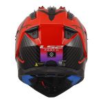Мотошолом LS2 MX708 Fast 2 Wash Red 467082232