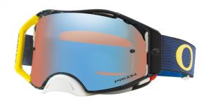 Oakley Airbrake MX Equalizer Blue Yellow / Prizm (7046-77) ― Motocross.UA