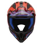 Мотошолом LS2 MX708 Fast 2 Wash Red 467082232
