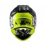 Kid LS2 MX437 FAST EVO MINI CRUSHER BLACK H-V YELLOW    40437J341-	