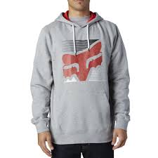 Толстовка FOX HOME BOUND PULLOVER FLEECE [HTR GRY] (16573-040-L) ― Motocross.UA