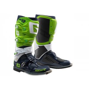 Мотоботи Gaerne SG 12 GREEN-WHITE-NAVY  2174-093- ― Motocross.UA