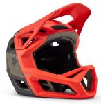 Шолом FOX PROFRAME RS Helmet - NUF [Orange Flame] -32499-104-L