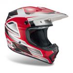 Bell MX-1 Frantic Red-Silve (2017864-S)