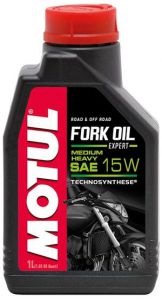 Motul FORK OIL EXPERT MEDIUM/HEAVY SAE 15W (1L)/101138=105931 ― Motocross.UA