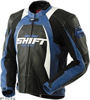 Куртка SHIFT SR-1 Leather Black/Blue  (70069-013-007-XXL) ― Motocross.UA