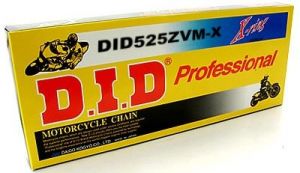 DID 525ZVM-X Gold ― Motocross.UA