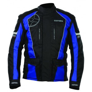 Куртка Oxford Downtown Long Txt, Black/Blue -(TM106M )		   ― Motocross.UA